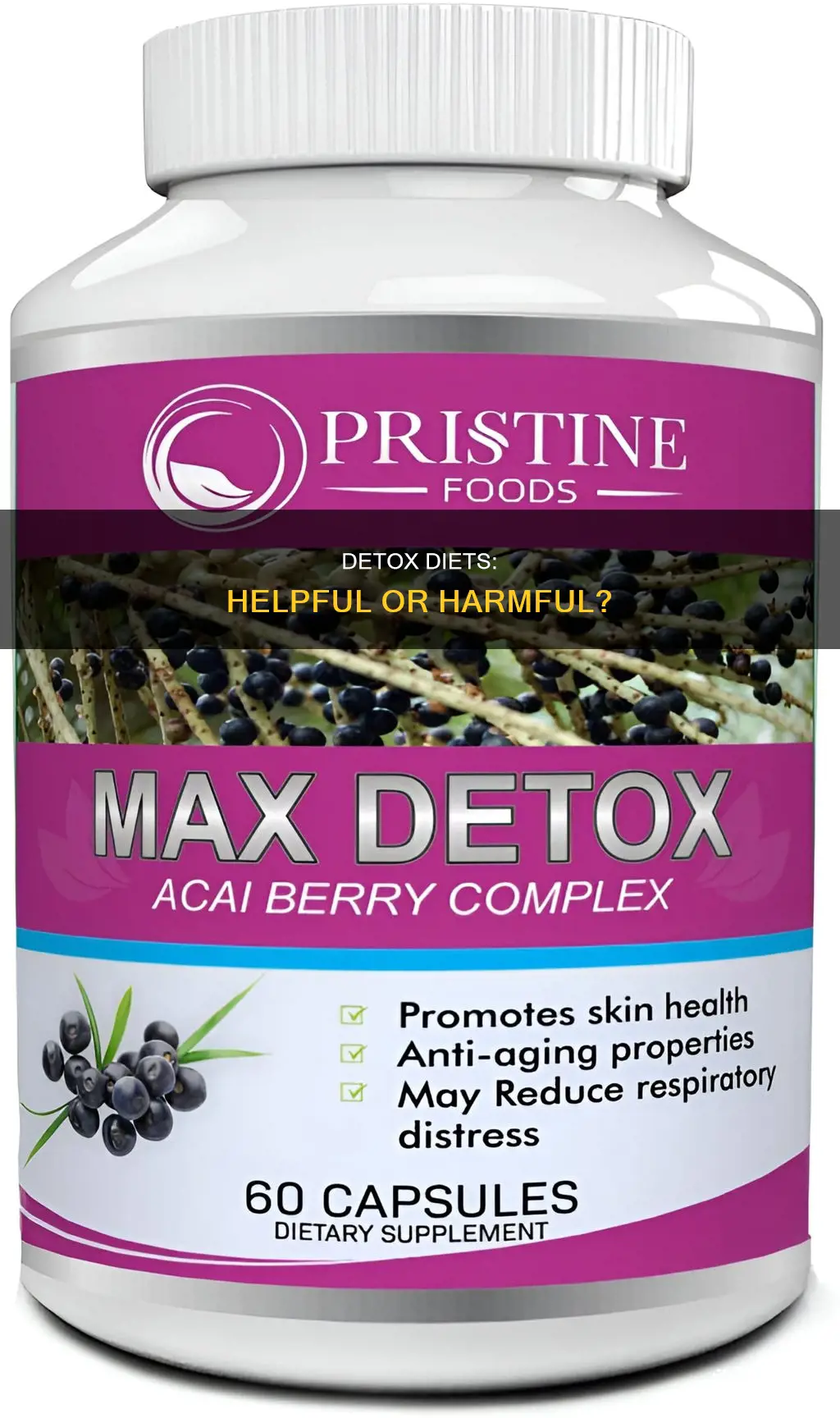 will detox diet actually help