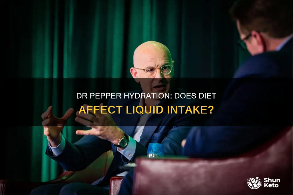 will diet dr pepper hydrate you