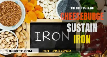 Iron-Rich Foods: Pizza and Cheeseburgers, a Healthy Diet?