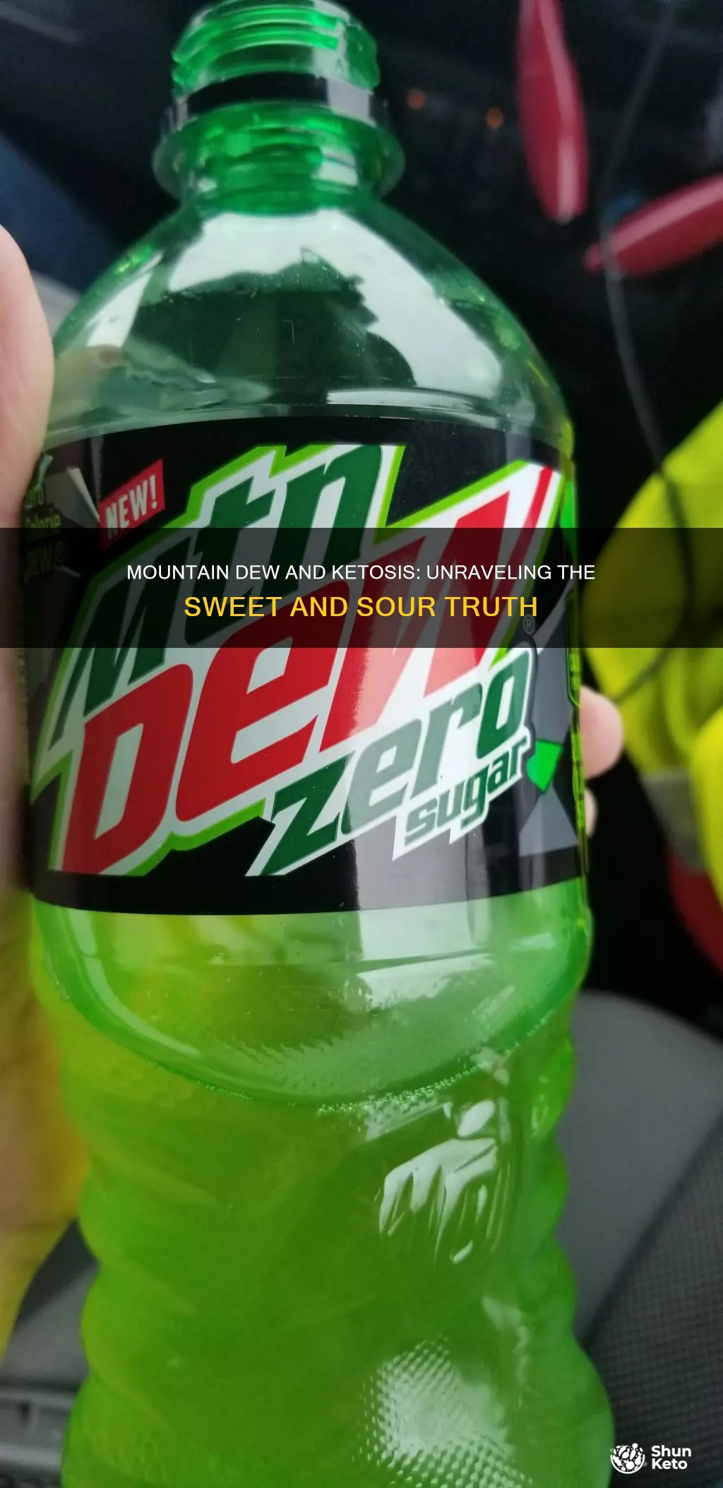 will diet mountain dew kick me out of ketosis