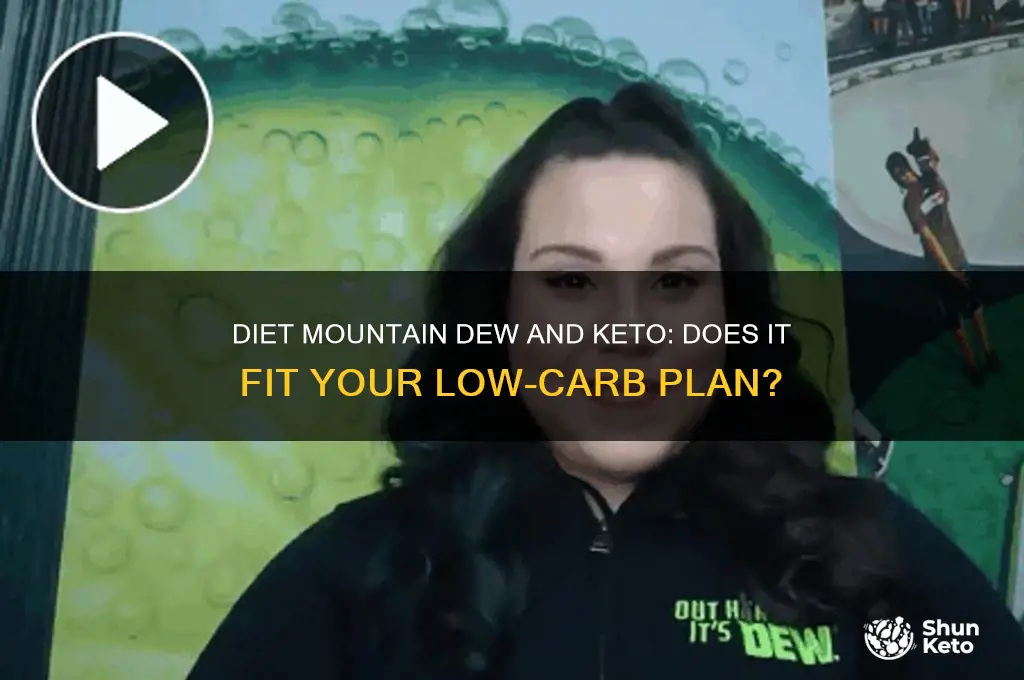 will diet mountain dew mess up keto