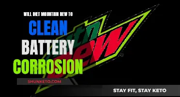 Can Diet Mountain Dew Clean Corroded Batteries?