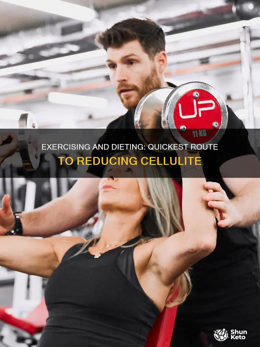 will diet or exercise reduce cellulite faster
