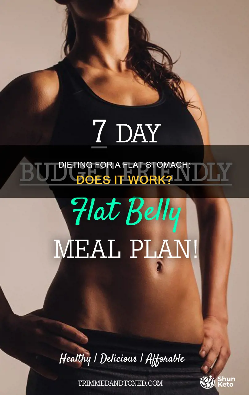 will dieting give you a flat stomach