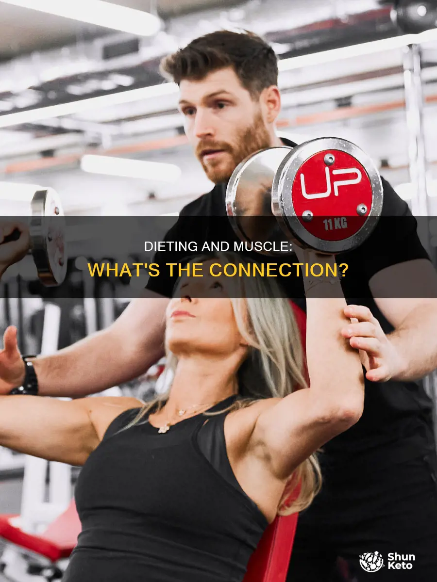 will dieting weaken muscles