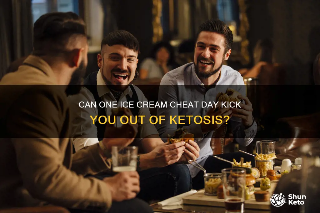 will eating ice cream one time disrupt keto