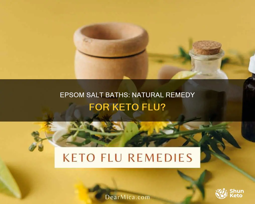 will epsom salt baths prevent keto flu