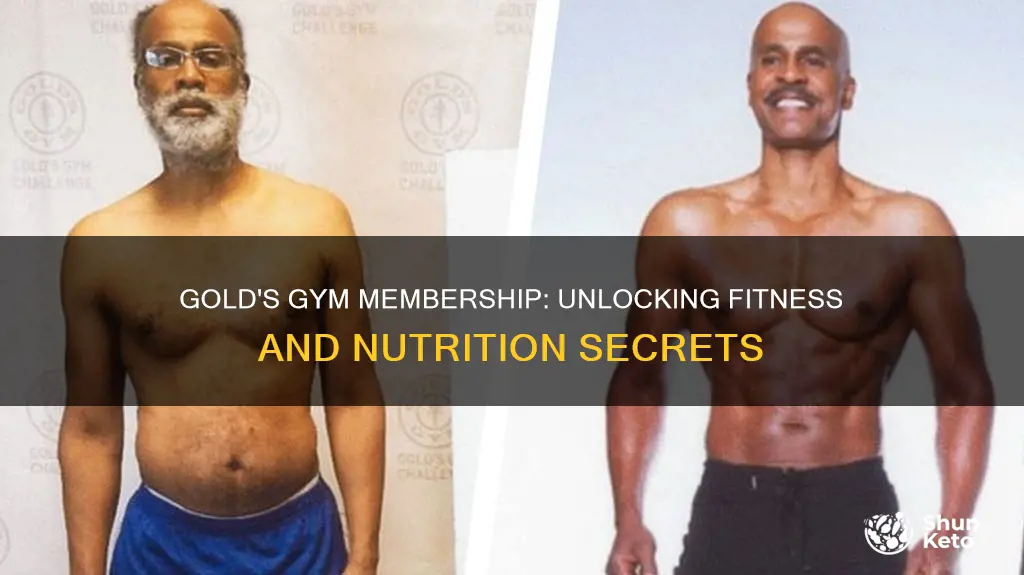 will golds gym membership include diet plan