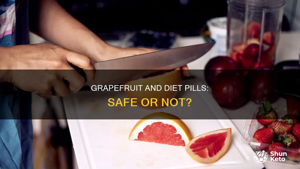 will grapefruit interface with diet pills