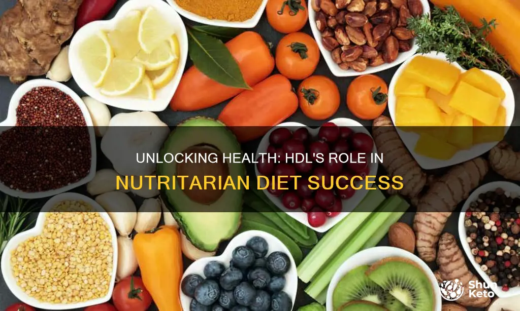 will hdl improve on nutritarian diet