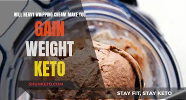 Whipping Cream Weight Gain: Keto Diet's Impact