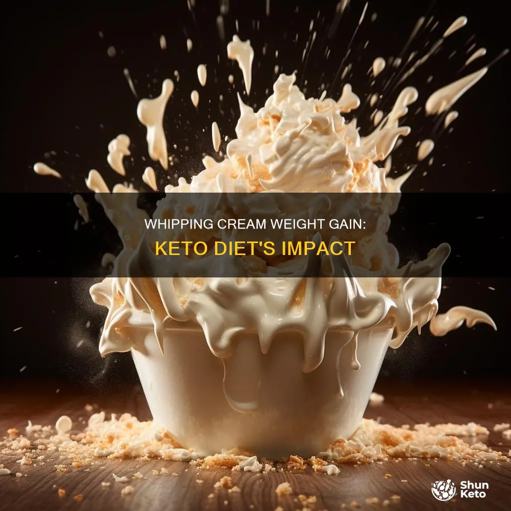 will heavy whipping cream make you gain weight keto