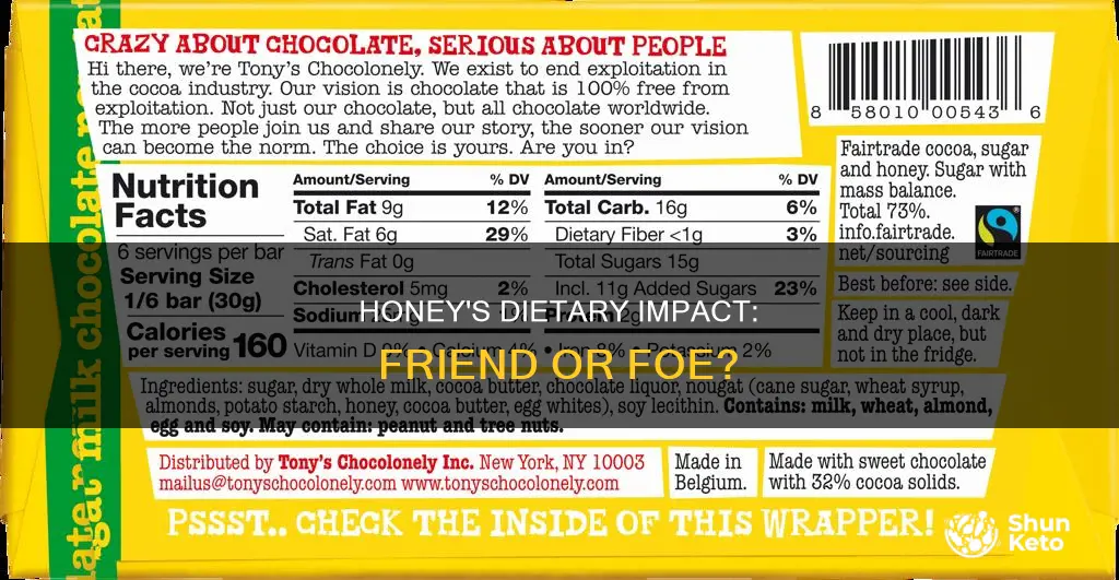 will honey hurt on diet