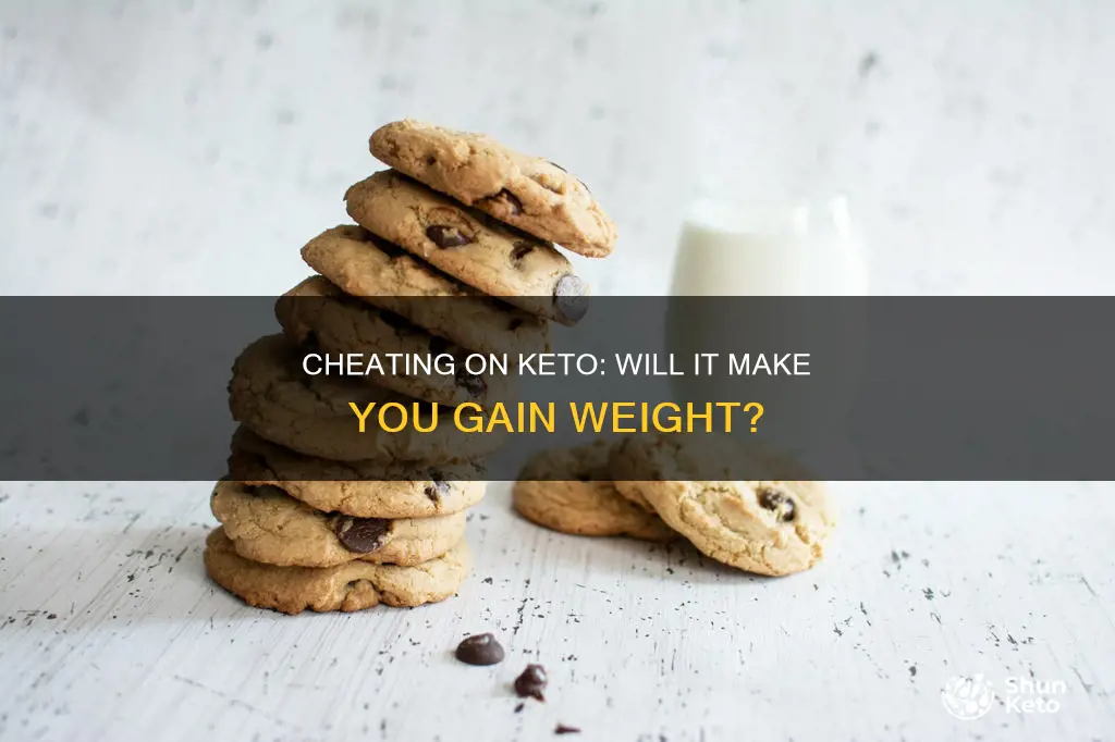 will i gain weight cheating on keto