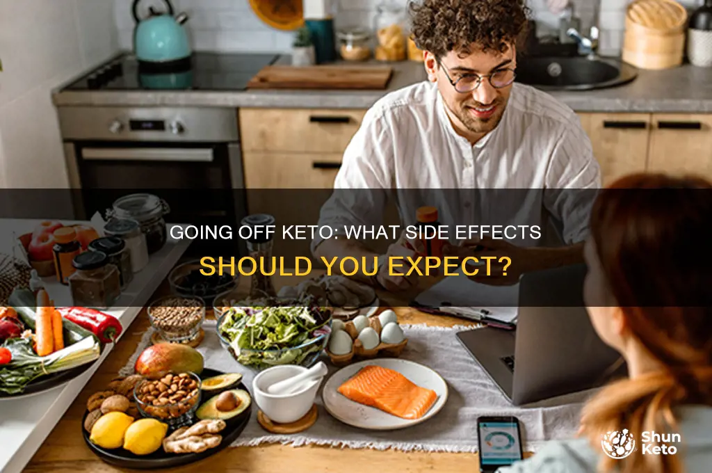 will i have side effects when going off keto diet