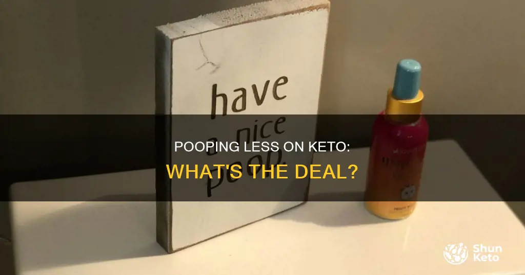 will I poop less on keto