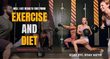 Consistent Dieting and Exercise: Quick Results?