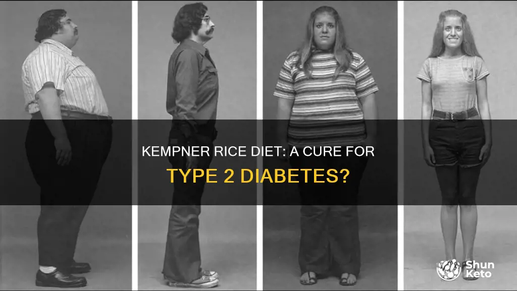 will kempner rice diet cure type 2 diabetes