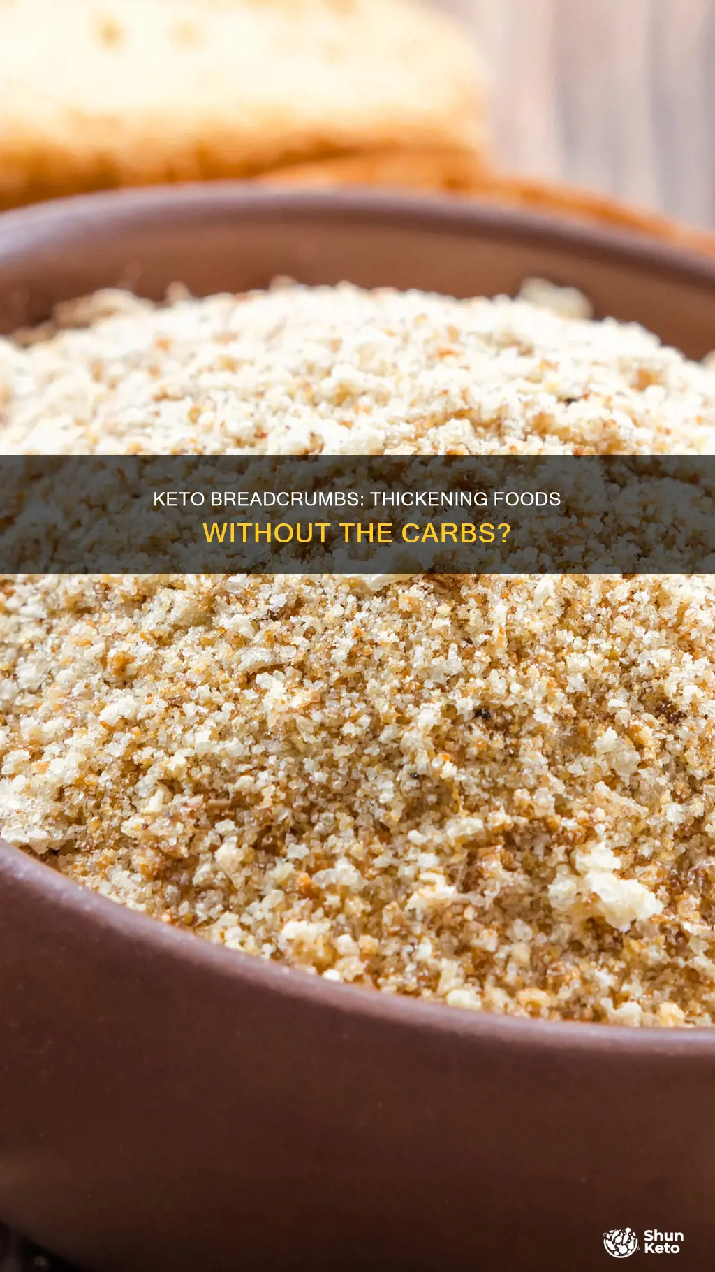 will keto breadcrumbs thicken foods