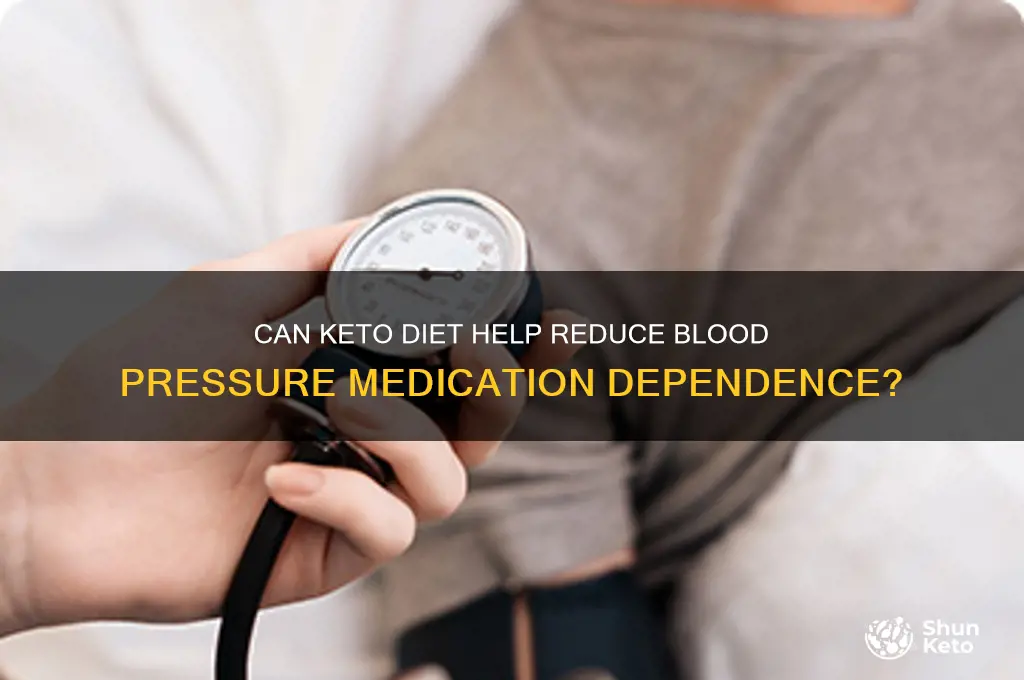 will keto diet get me off blood pressure medication