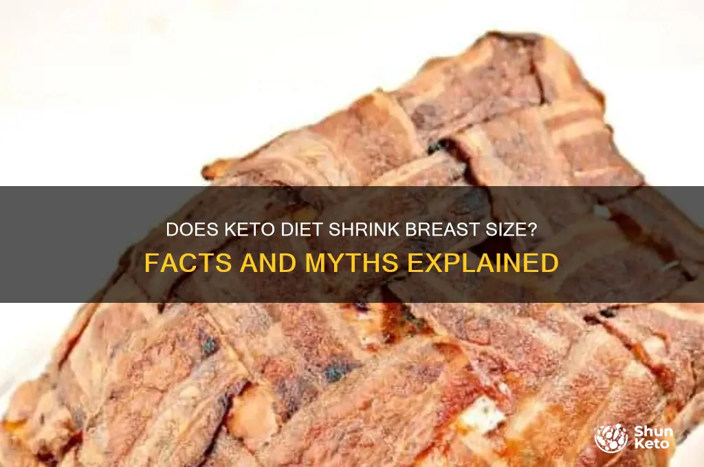 will keto diet reduce breast size