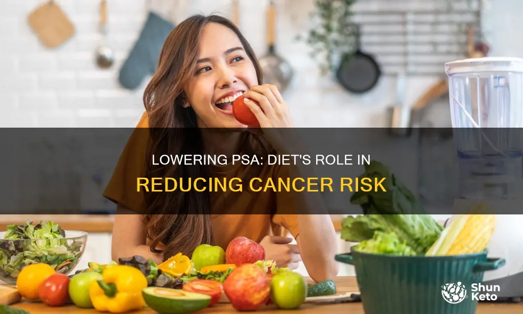 will lowering psa by diet reduce cancer risk