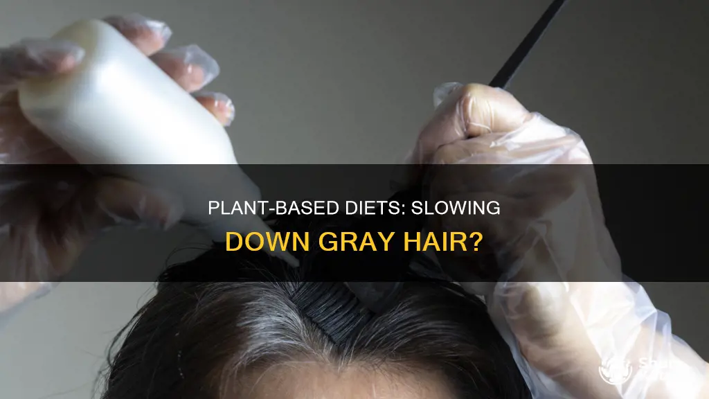 will my hair gray slower on plant based diet