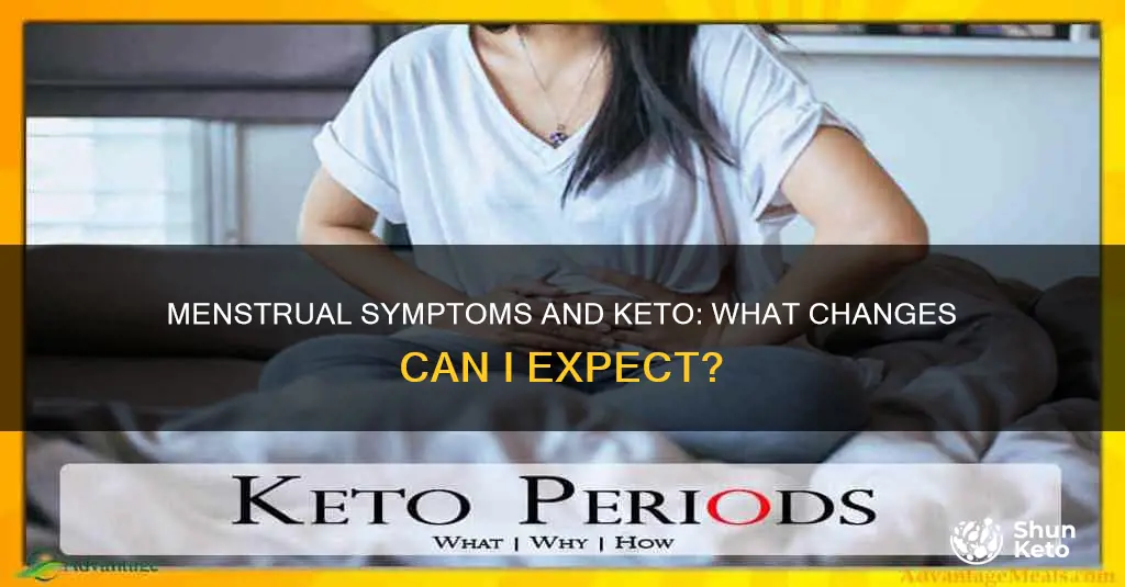 will my menstrual symptoms change on keto