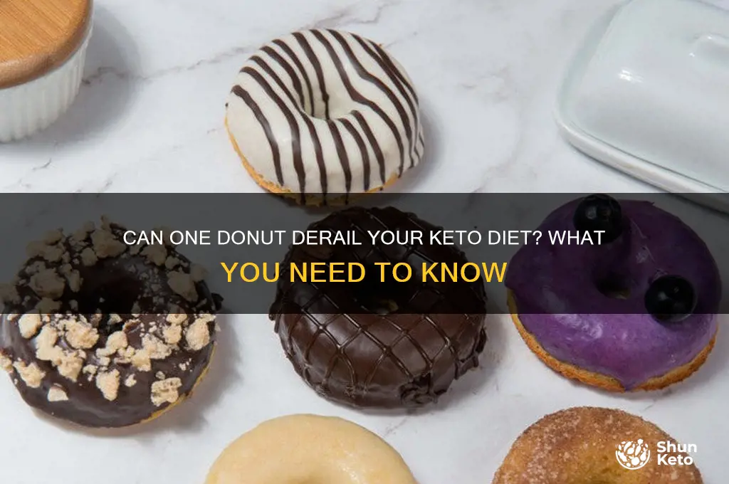 will one donut hurt my keto diet