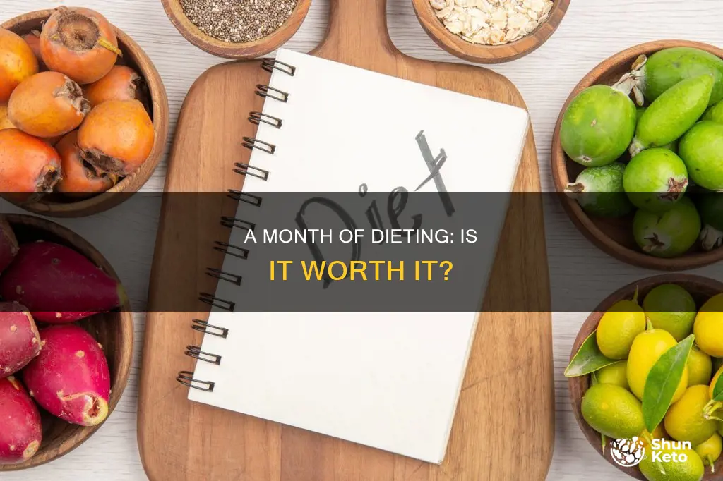 will one month of diet
