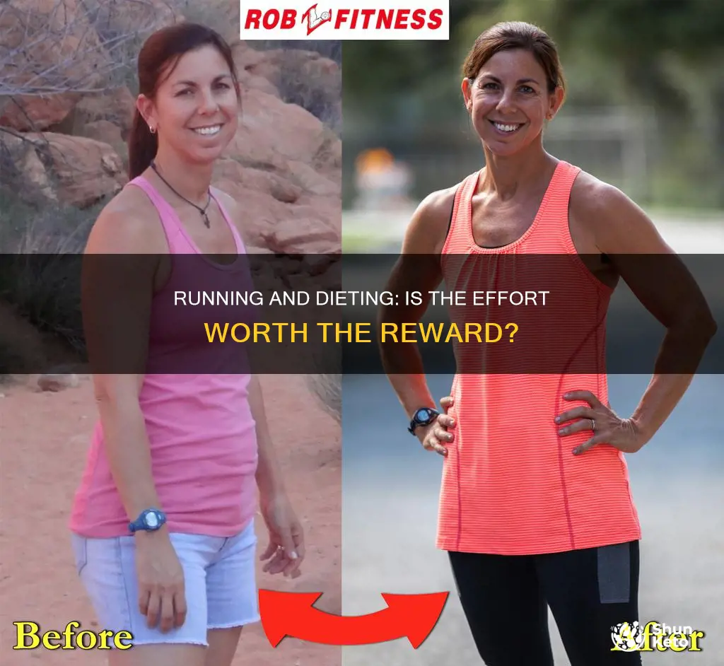will running and dieting pay off