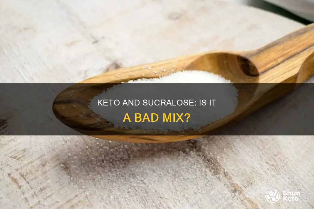 will sucralose break keto