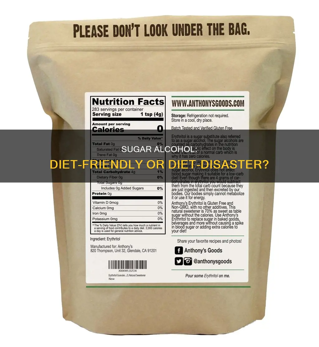 will sugar alcohol carbs ruin my diet