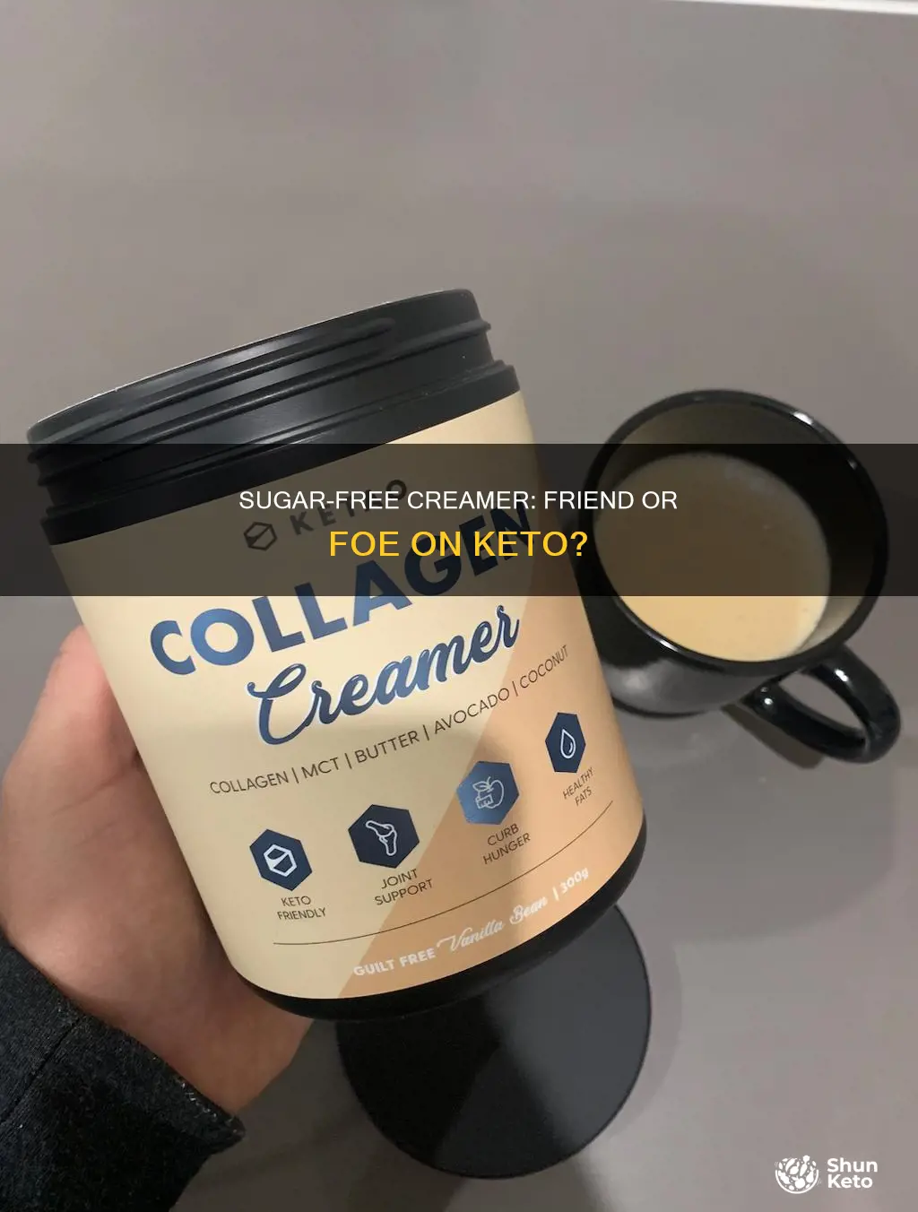 will sugar free creamer knock you out of keto sis