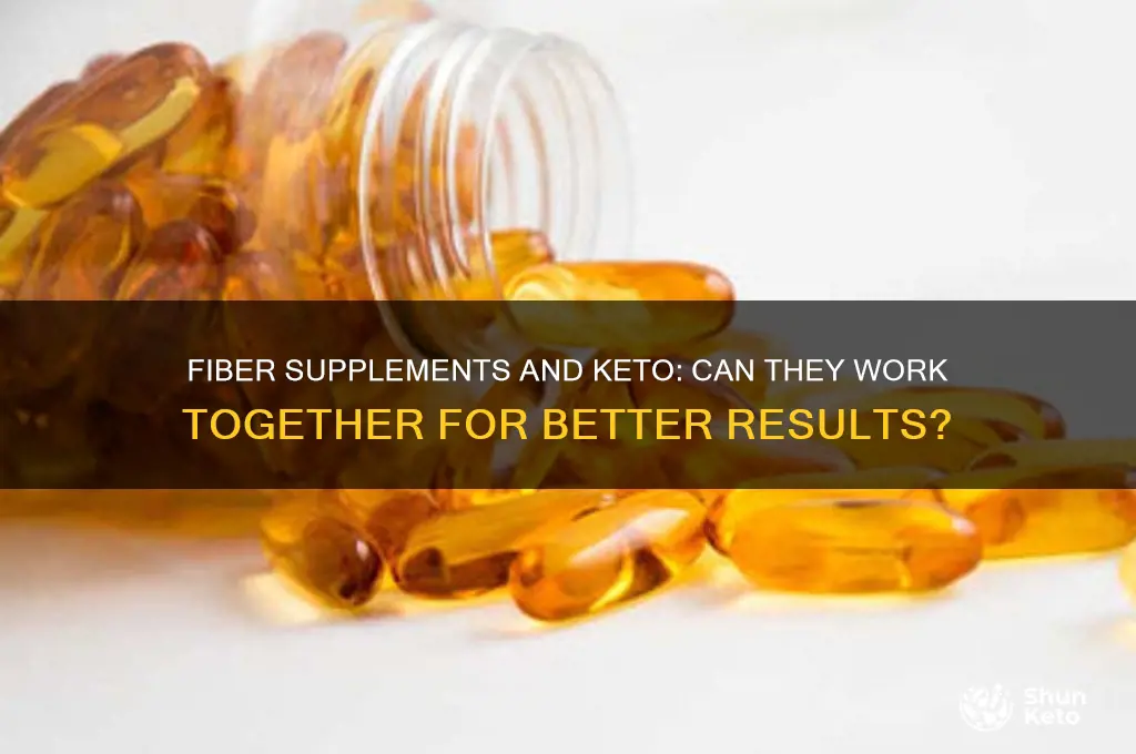 will taking a fiber supplement help with the keto diet