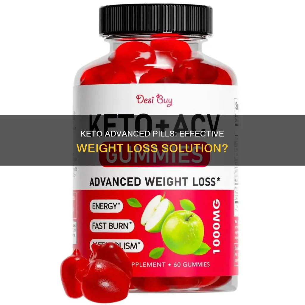 will the keto advanced pills help me lose weight