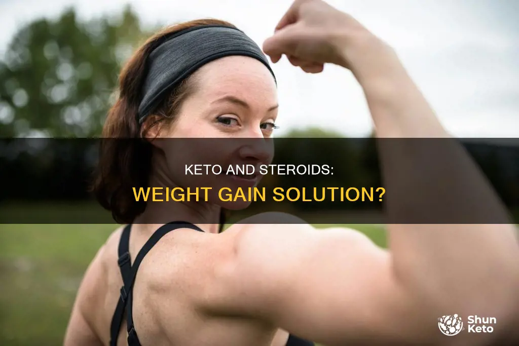 will the keto diet minimize weight gain on steroids