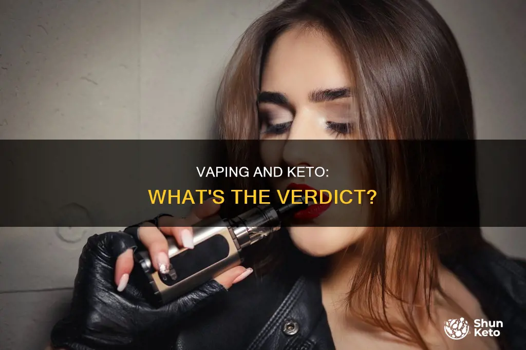 will vaping break keto