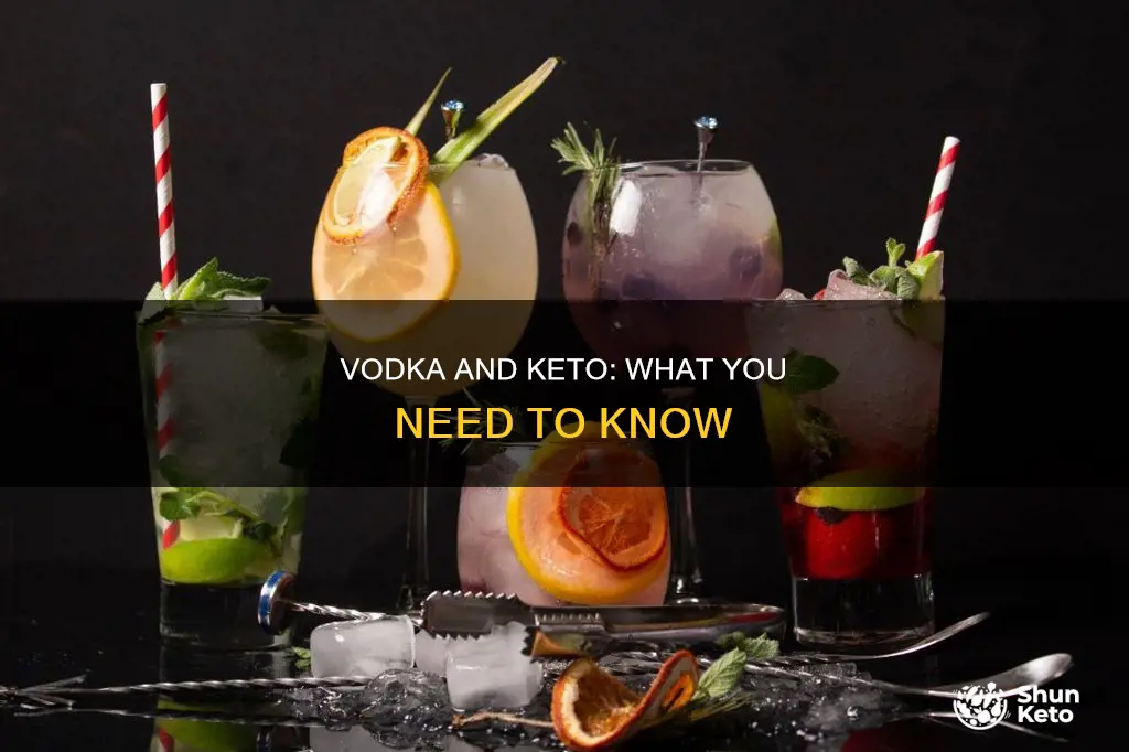 will vodka mess up keto