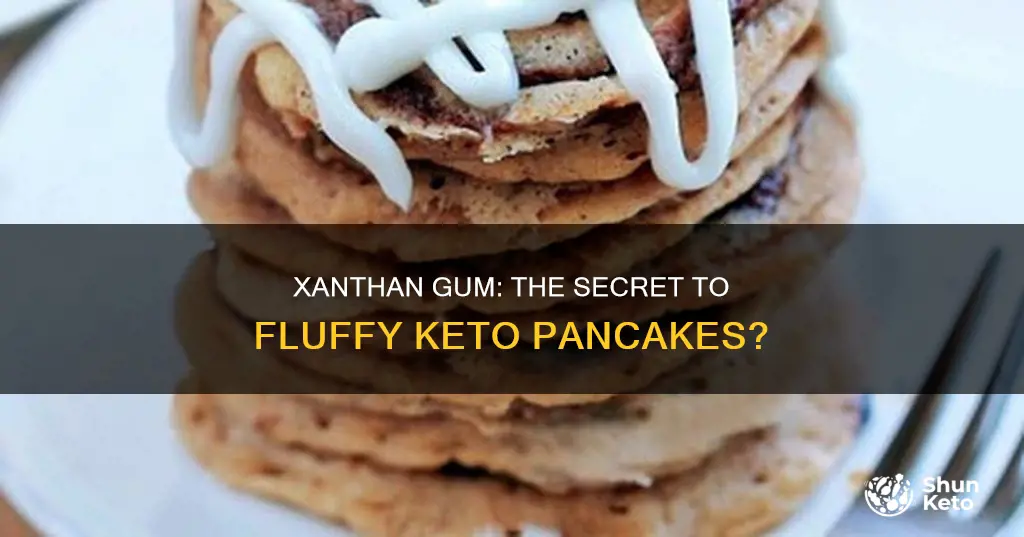 will xanthan gum help hold my keto pancakes together better