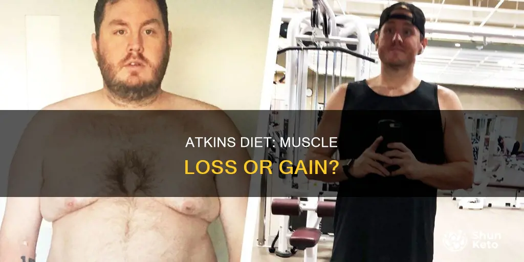 will you lose muscle on the atkins diet