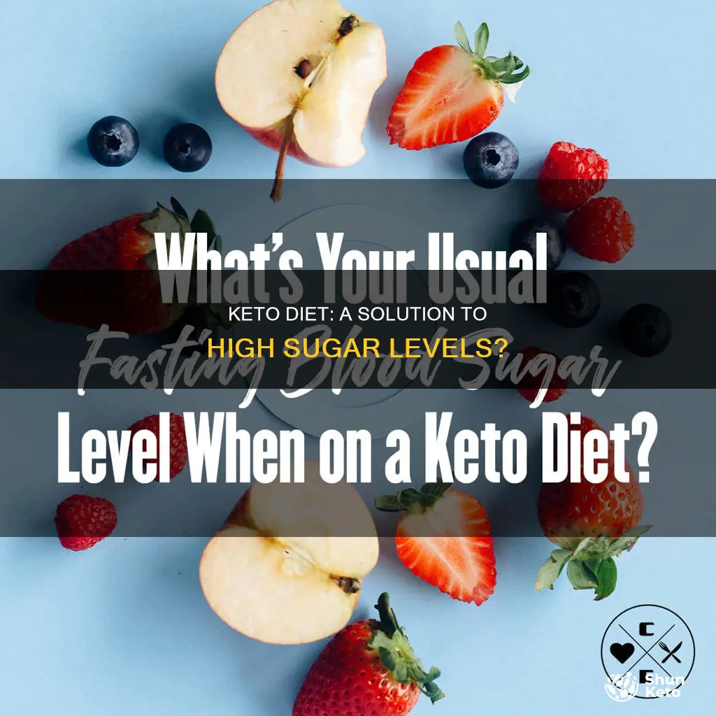 would keto help high sugar levels